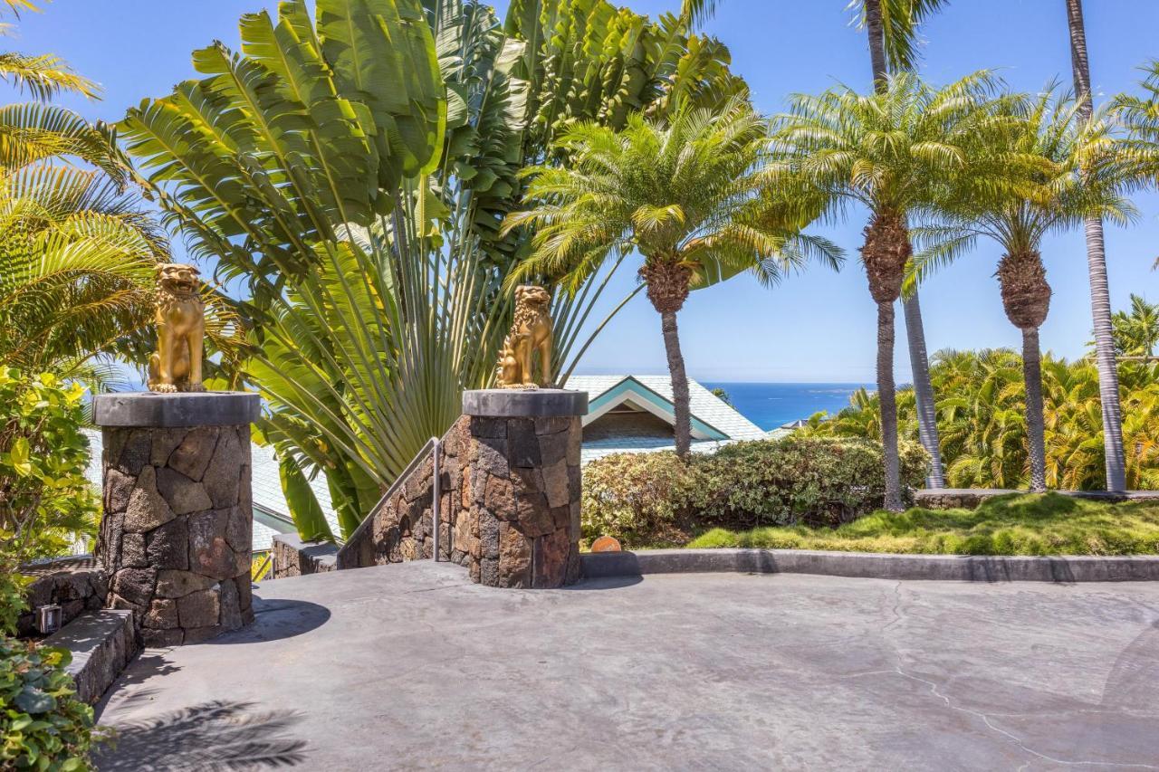 Waterfall House - Hawaii Kailua-Kona Dış mekan fotoğraf