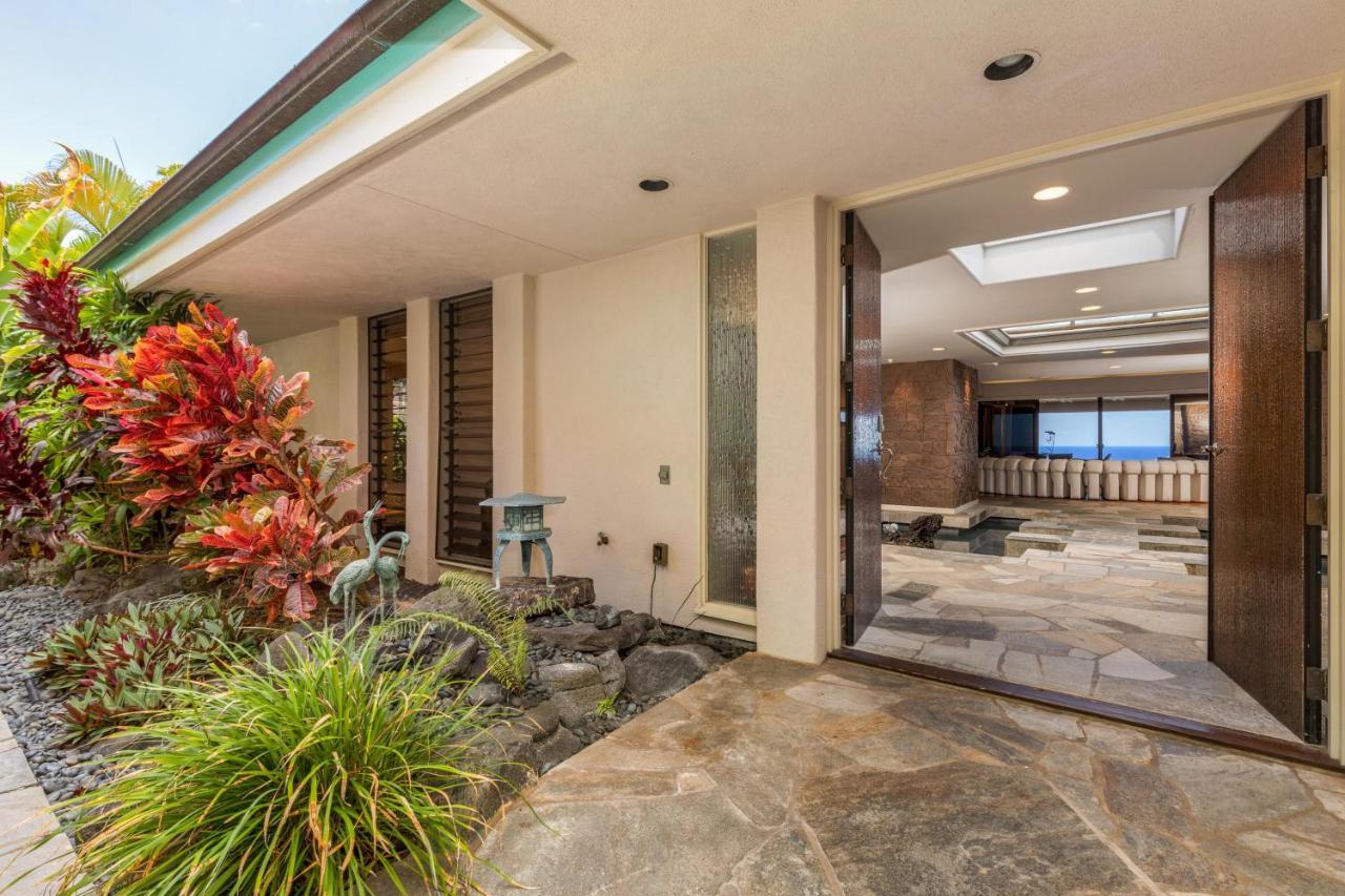 Waterfall House - Hawaii Kailua-Kona Dış mekan fotoğraf