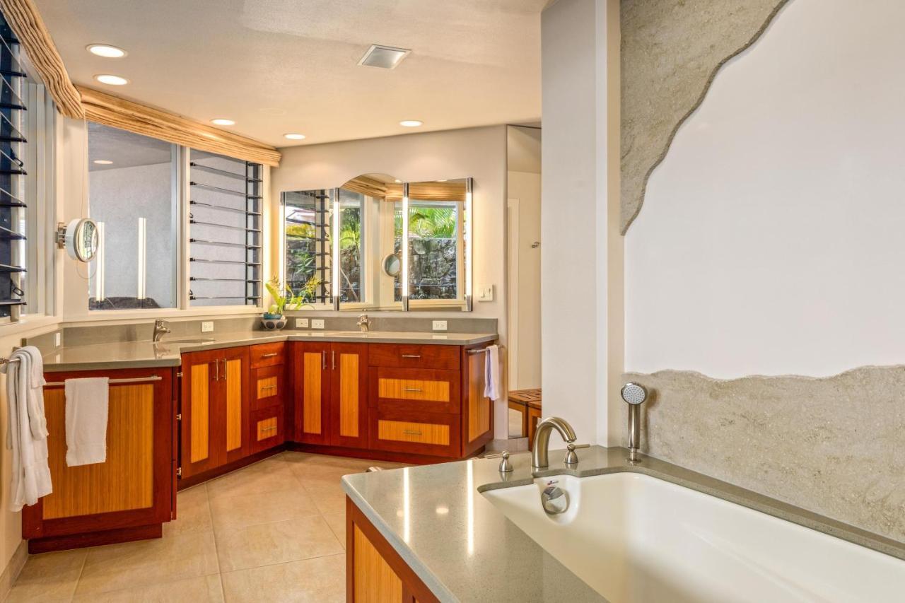 Waterfall House - Hawaii Kailua-Kona Dış mekan fotoğraf