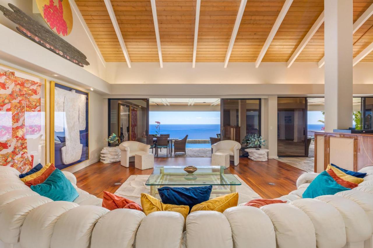 Waterfall House - Hawaii Kailua-Kona Dış mekan fotoğraf